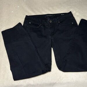 Calvin Klein Jeans Women's Black Straight Leg Denim